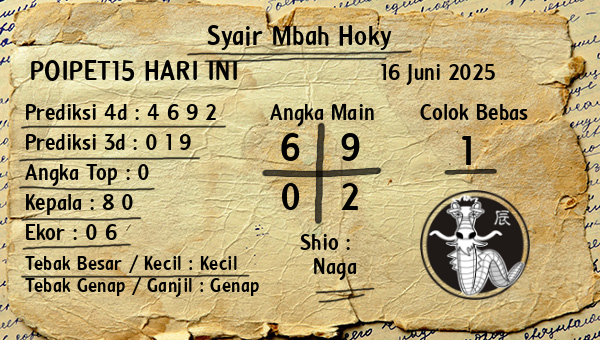 Prediksi Poipet15