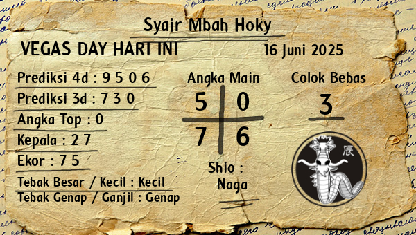 Prediksi Vegas Day